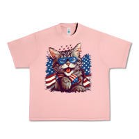 Salmon cat4 Urban Heavy Tee - Unal Design