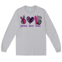 Moon Dust peace love race Long Sleeve Tee - texasbilliewilder