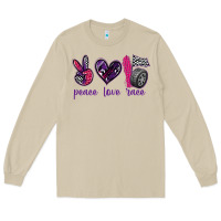 Mushroom peace love race Long Sleeve Tee - texasbilliewilder