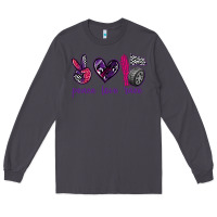 Smoke peace love race Long Sleeve Tee - texasbilliewilder