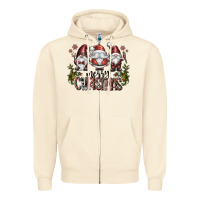 Sandshell merry christmas Zipper Hoodie - CowhideDigitalArt