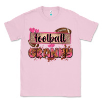 Bubblegum Pink football granny with leopard Classic Tee - Zillion Design Studio