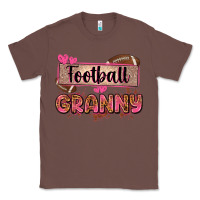 Chestnut football granny with leopard Classic Tee - Zillion Design Studio