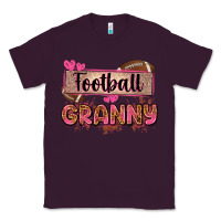 Plum football granny with leopard Classic Tee - Zillion Design Studio
