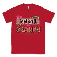 Red football granny with leopard Classic Tee - Zillion Design Studio