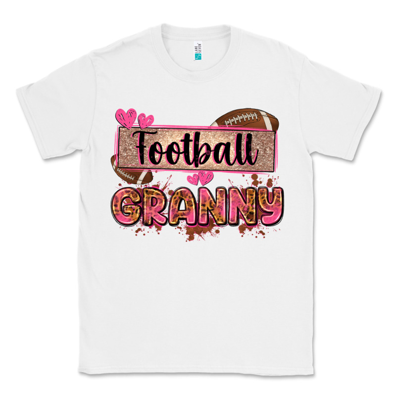 Football Granny With Leopard Classic Tee by Zillion Design Studio | Teevron