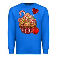True Royal Christmas candy cupcake Premium Sweatshirt - AdoDesignShop