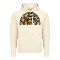 Vintage Artic reindeer rainbow christmas Vintage Hoodie - AdoDesignShop