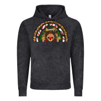Vintage Black reindeer rainbow christmas Vintage Hoodie - AdoDesignShop