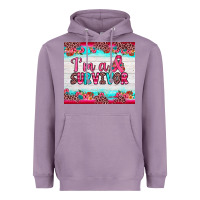 Lavender i'm a survivor Heavyweight Hoodie - JahusDesignShop