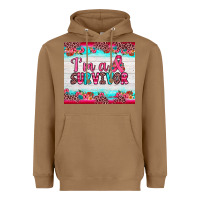 Toasted Coconut i'm a survivor Heavyweight Hoodie - JahusDesignShop