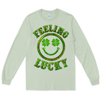 Matcha feeling lucky with leopard Long Sleeve Tee - RanaPortraitStore