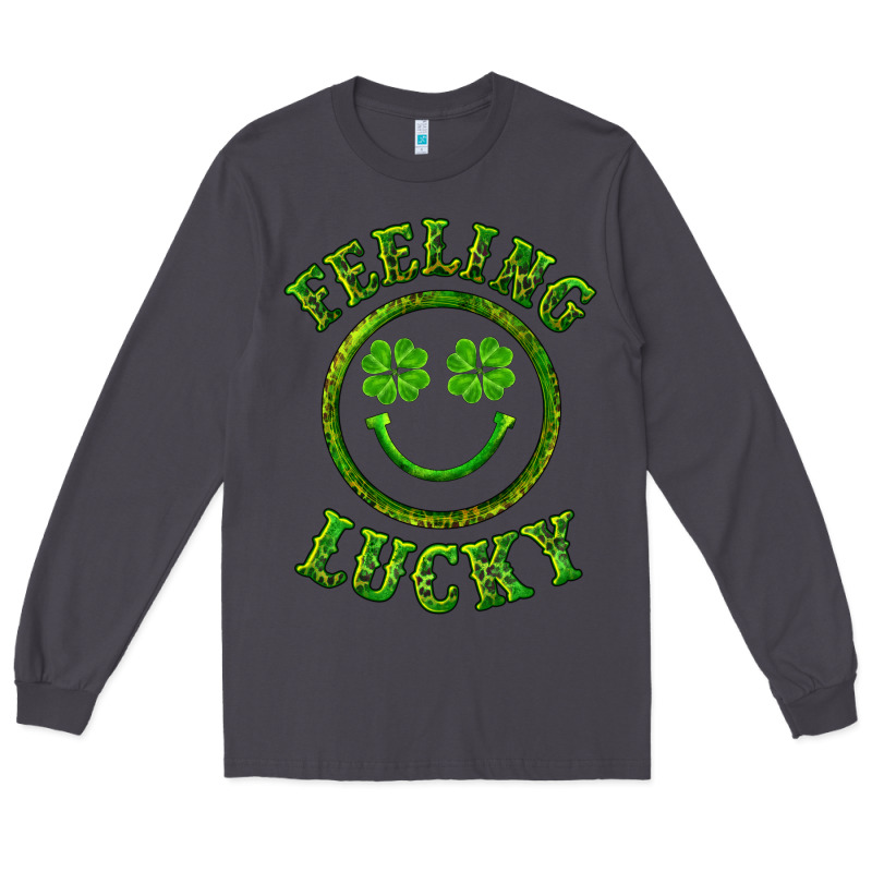 Feeling Lucky With Leopard Long Sleeve Tee by RanaPortraitStore | Teevron