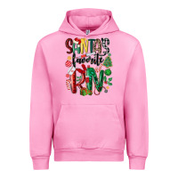 Fuchsia Pink santas favorite registered nurse Urban Hoodie - MaliasSmallBusiness