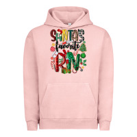 Pigment Salmon santas favorite registered nurse Urban Hoodie - MaliasSmallBusiness