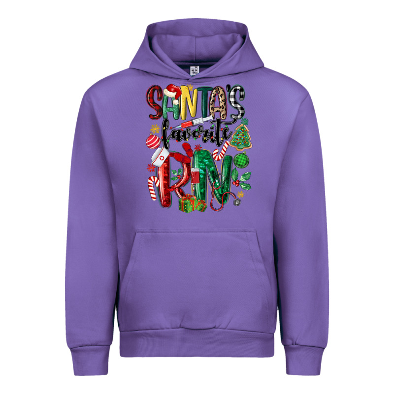 Santas Favorite Registered Nurse Urban Hoodie by MaliasSmallBusiness | Teevron