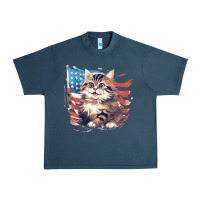 Midnight Navy cat3 Urban Heavy Tee - Unal Design