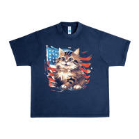 Navy cat3 Urban Heavy Tee - Unal Design
