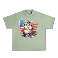 Oil Green cat3 Urban Heavy Tee - Unal Design