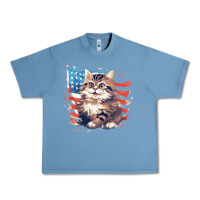 Pebble Blue cat3 Urban Heavy Tee - Unal Design