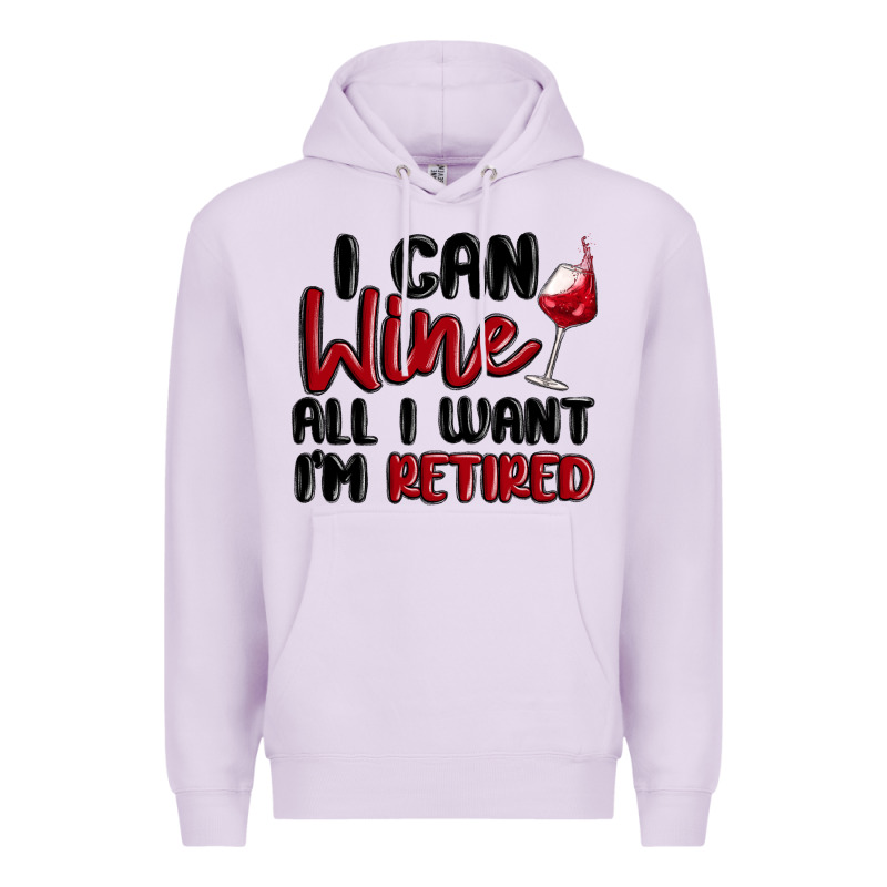 I Can Wine All I Want Lm Retired Premium Hoodie by MaliasSmallBusiness | Teevron