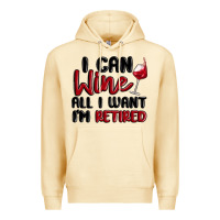 Pina Colada i can wine all i want lm retired Premium Hoodie - MaliasSmallBusiness