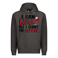 Smoke i can wine all i want lm retired Premium Hoodie - MaliasSmallBusiness