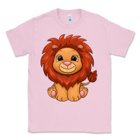 Bubblegum Pink lion Classic Tee - texasbilliewilder