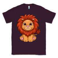 Plum lion Classic Tee - texasbilliewilder