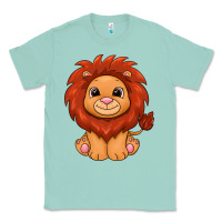 Seafoam lion Classic Tee - texasbilliewilder