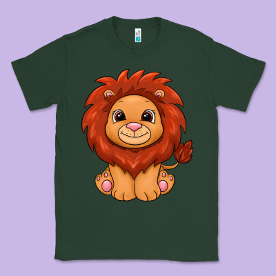 Lion Classic Tee Designed By Texasbilliewilder