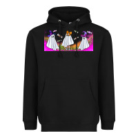 Black cutes ghosts libbey glass Heavyweight Hoodie - BundleAndBundleShop