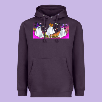 Cutes Ghosts Libbey Glass Heavyweight Hoodie Designed By Bundleandbundleshop