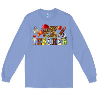 Colony Blue physical education teacher Long Sleeve Tee - texasbilliewilder