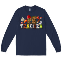 Navy physical education teacher Long Sleeve Tee - texasbilliewilder