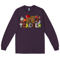 Plum physical education teacher Long Sleeve Tee - texasbilliewilder