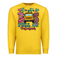 Lemon i've got a bus full of valentines school bus Premium Sweatshirt - Jasminsmagicworld