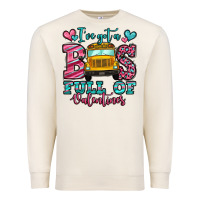 Sandshell i've got a bus full of valentines school bus Premium Sweatshirt - Jasminsmagicworld