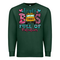Sports Green i've got a bus full of valentines school bus Premium Sweatshirt - Jasminsmagicworld
