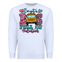 White i've got a bus full of valentines school bus Premium Sweatshirt - Jasminsmagicworld