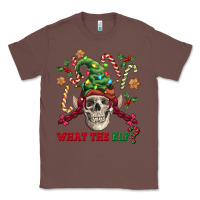 Chestnut what the elf skull Classic Tee - FaDigitalArtStudio
