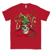 Red what the elf skull Classic Tee - FaDigitalArtStudio