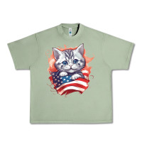Oil Green cat6 Urban Heavy Tee - Unal Design