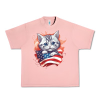 Salmon cat6 Urban Heavy Tee - Unal Design