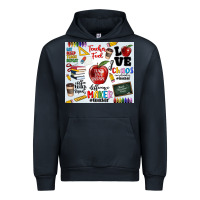 Navy teacher Urban Hoodie - MaliasSmallBusiness