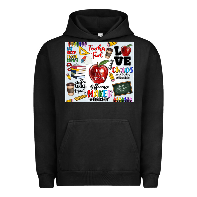 Teacher Urban Hoodie by MaliasSmallBusiness | Teevron