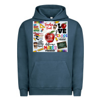 Pigment Midnight Navy teacher Urban Hoodie - MaliasSmallBusiness