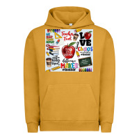 Pigment Peanut Butter teacher Urban Hoodie - MaliasSmallBusiness