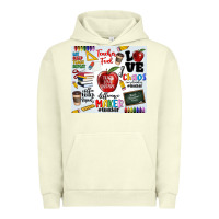 Pigment Pistachio teacher Urban Hoodie - MaliasSmallBusiness