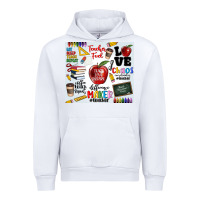 White teacher Urban Hoodie - MaliasSmallBusiness